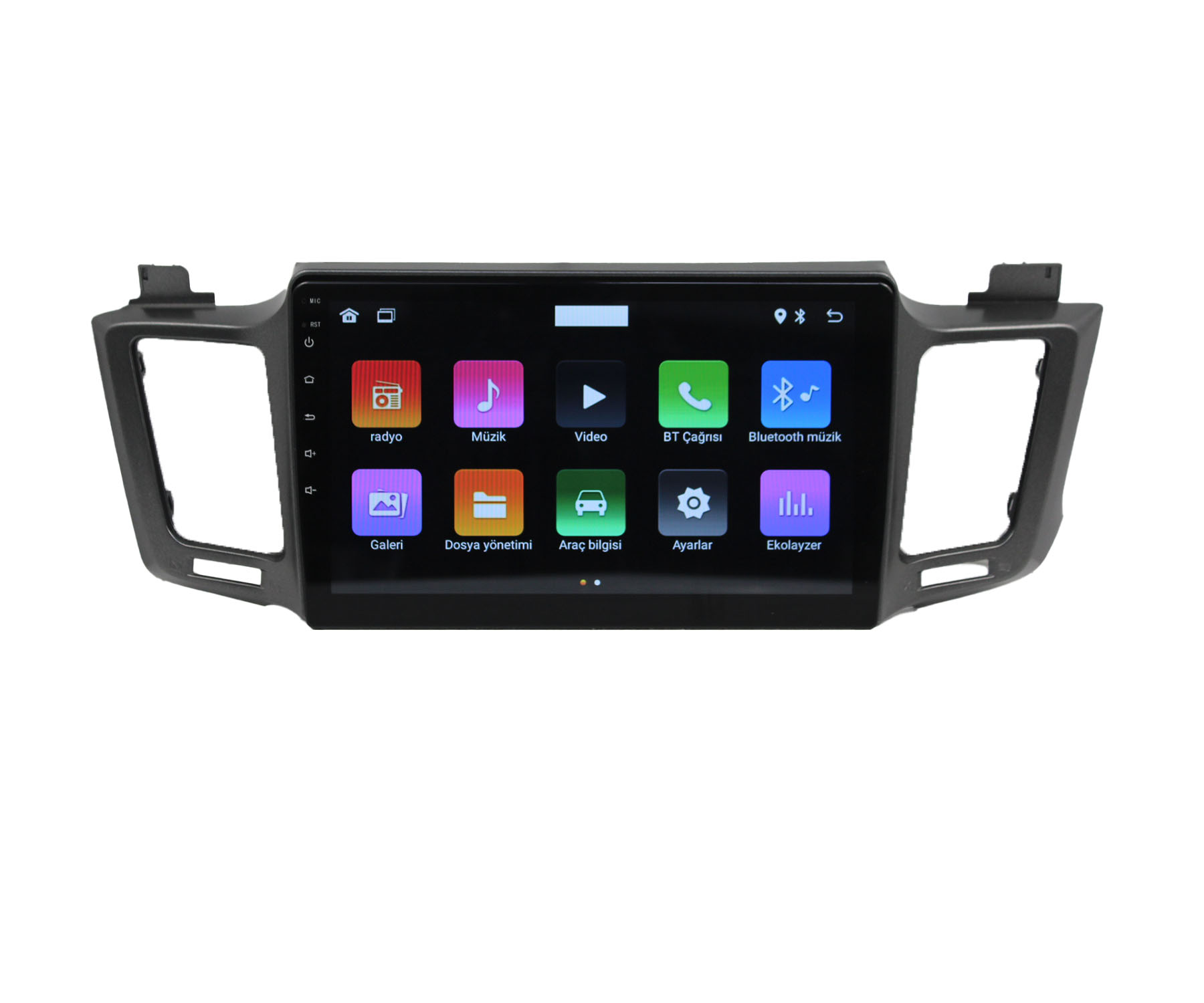 Toyota RAV4 2013-2018 Uyumlu 10 inç Multimedya - Görsel 4